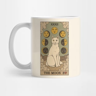 The Moon - Cats Tarot Mug